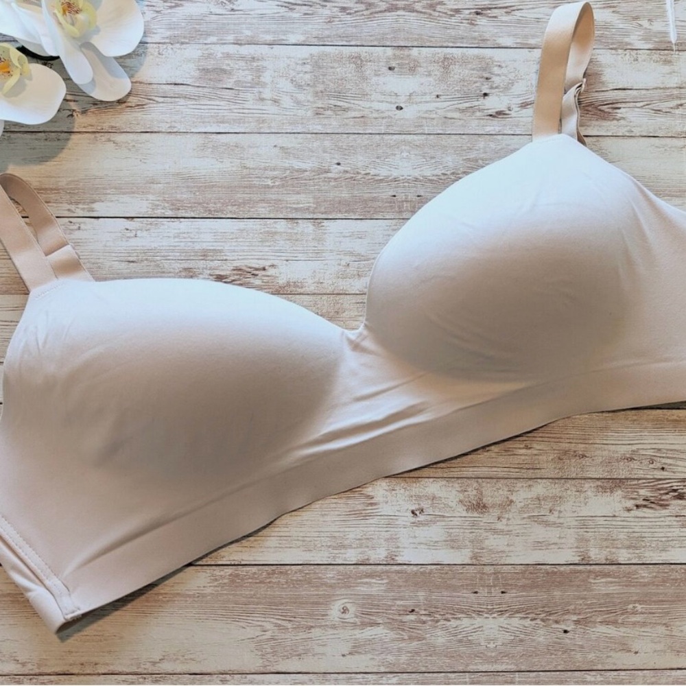 Soma Pink Wireless Bra with Molded Cups